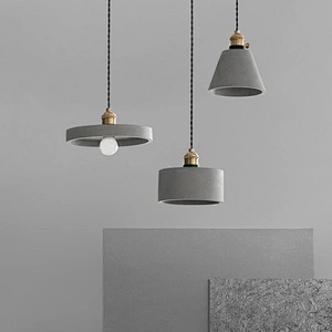 S9190 Pendant lamp shade silicone mold Concrete lampshade molds DIY home furniture molds