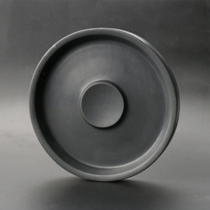 SN0036 Round cement creative home decoration fruit jewelry concrete storage tray silicone mold