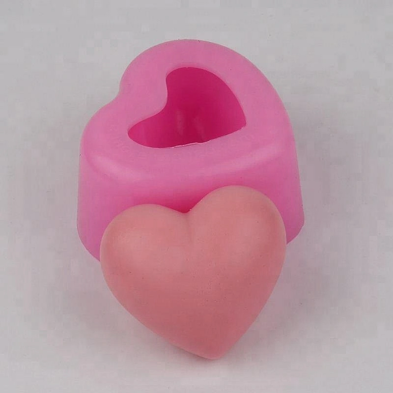 S9169  3D Handmade Soap Molds sweet heart shaped silicone molds fondant molds