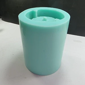 Cement concrete silicone mold for cylindrical cement lamp decorative lamp