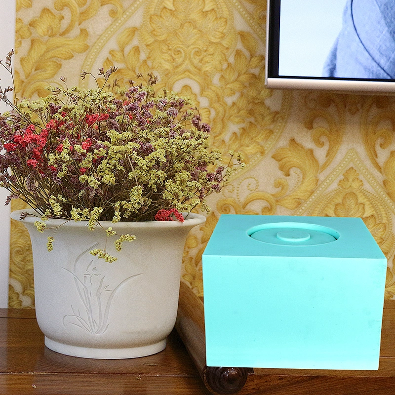 HP0024 Custom New Arrival home decoration big resin garden concrete flower pot silicone mold for planter