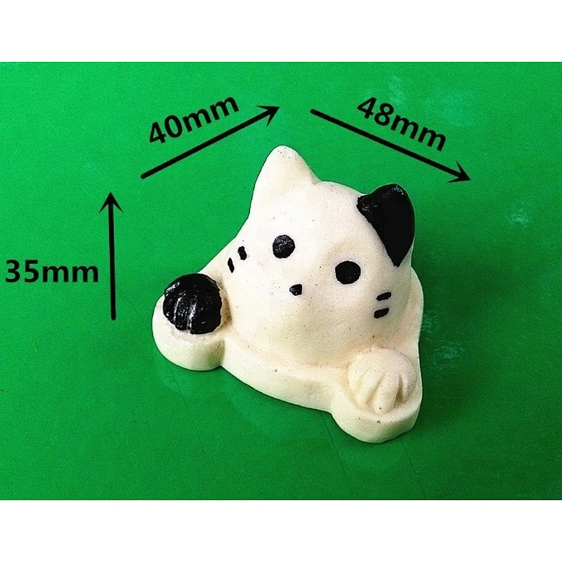 food grade material cotton candy coffee cat silicone mold for Marshmallow