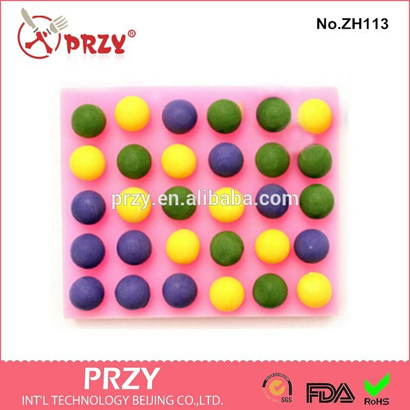 ball shaped mini decorative soap molds