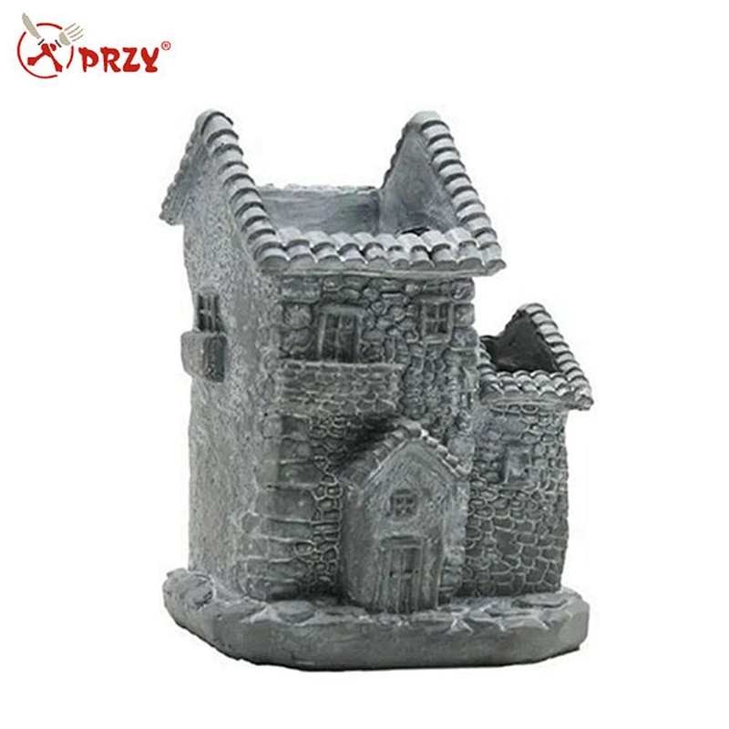 Silicone Mould for Mini Countryside Retro Small House Flowerpot