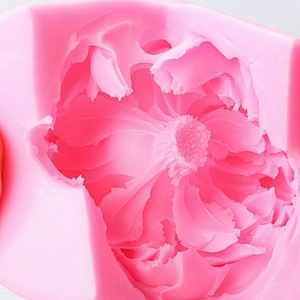 PRZY 3D DIY Chrysanthemum Realistic Big Flower Silicone Making Soap Mold