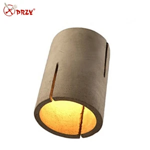 Cement concrete silicone mold for cylindrical cement lamp decorative lamp
