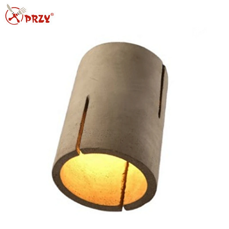 Cement concrete silicone mold for cylindrical cement lamp decorative lamp