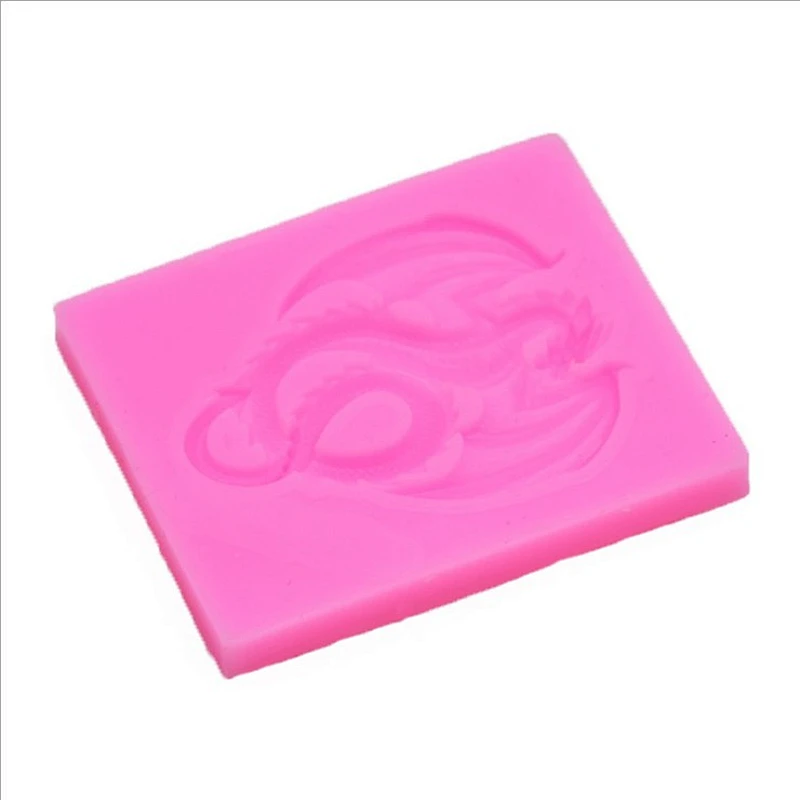 Food Grade Material Fondant Dinosaur Pterosaur Shape Silicone Mold for Fondant Cake Decoration