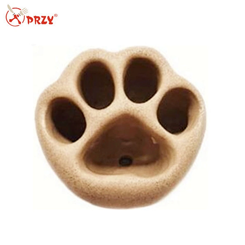Cement cat paw flower pot decoration desktop potted silicone mold