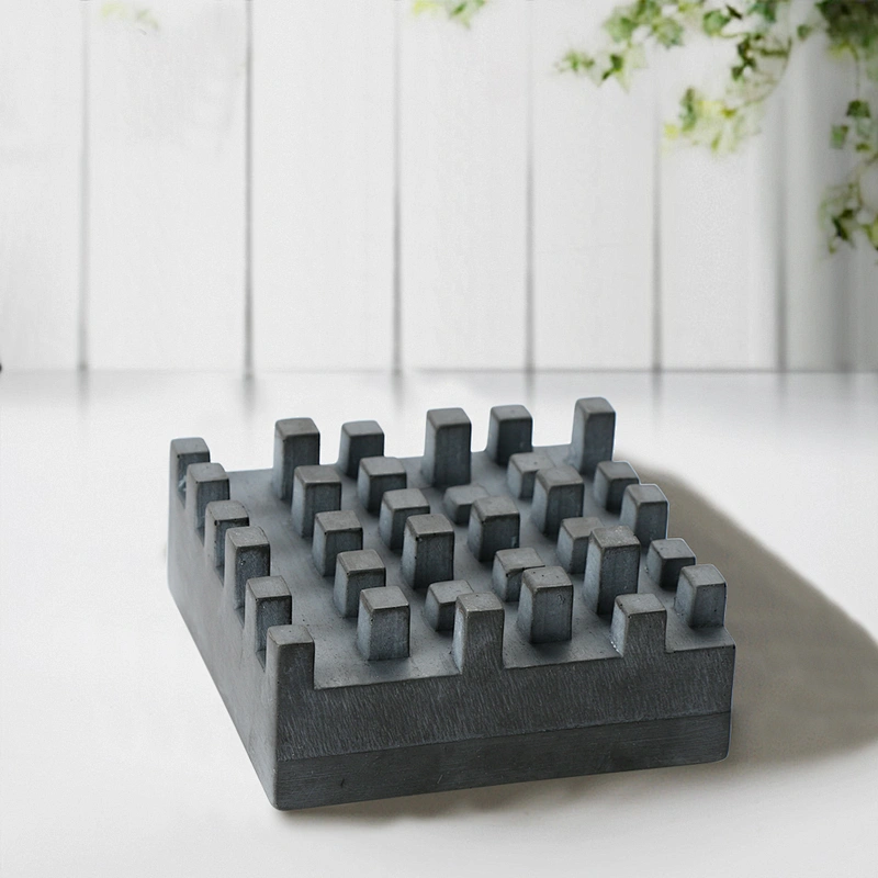 Silicone mould for decorative ornaments cement mobile phone racks
