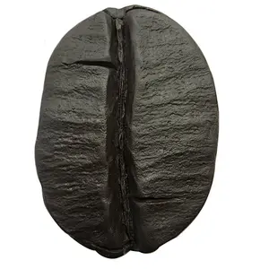 Accept Customized 3D Handmade Realistic Coffee Beans Shaped Candle Silicone Mold For Gift Cake decorating molds