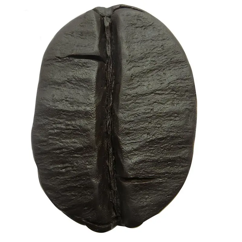 Accept Customized 3D Handmade Realistic Coffee Beans Shaped Candle Silicone Mold For Gift Cake decorating molds