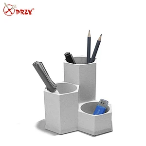 Concrete Creative Pen Holder Storage Box Dresser Jewelry Box Silicone Mould
