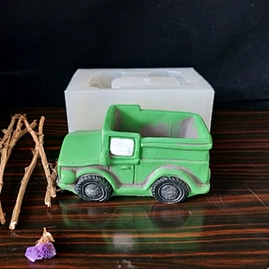 Plant potted desktop decoration decoration car flower pot silicone mold