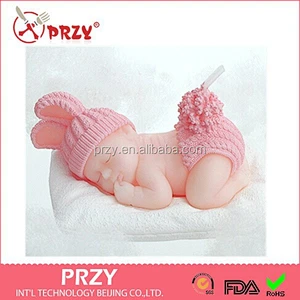 PRZY new baby cake decoration silicone molds and candle mold cake decorating baby silicone molds