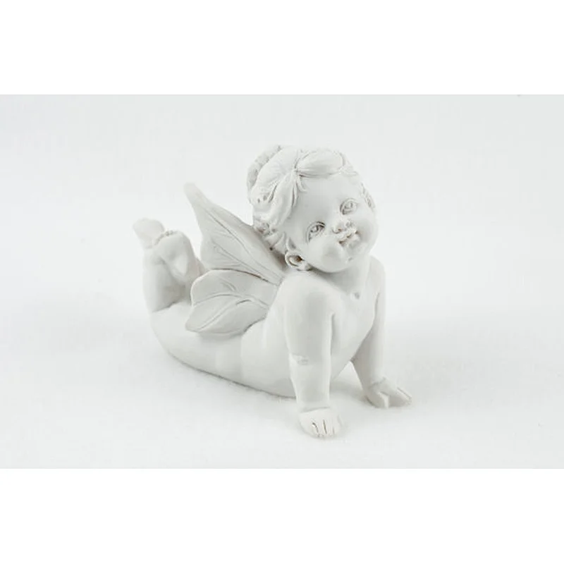 S9093 Lovely Fairy 3d baby molds lying shape silicone mould fondant forms soap mold candle molds clay mould for cake decorations