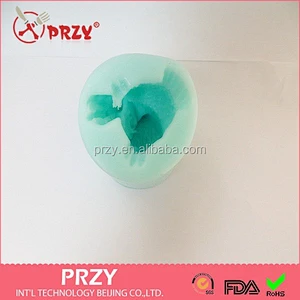 DIY craft owl shaped 3d silicone soap mold