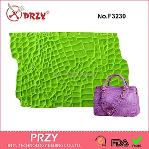 F3230 Fondant cake simulation Croco bag printing mold silicone mold cake decoration