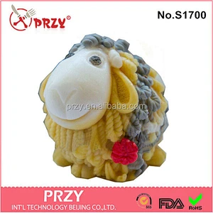 S1700 PRZY Animal Sheep Silicone Soap Mold