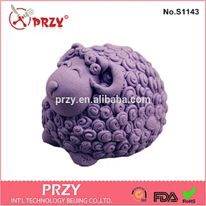 3d silicone sheep soap mold / sheep shaped handmade soap mold