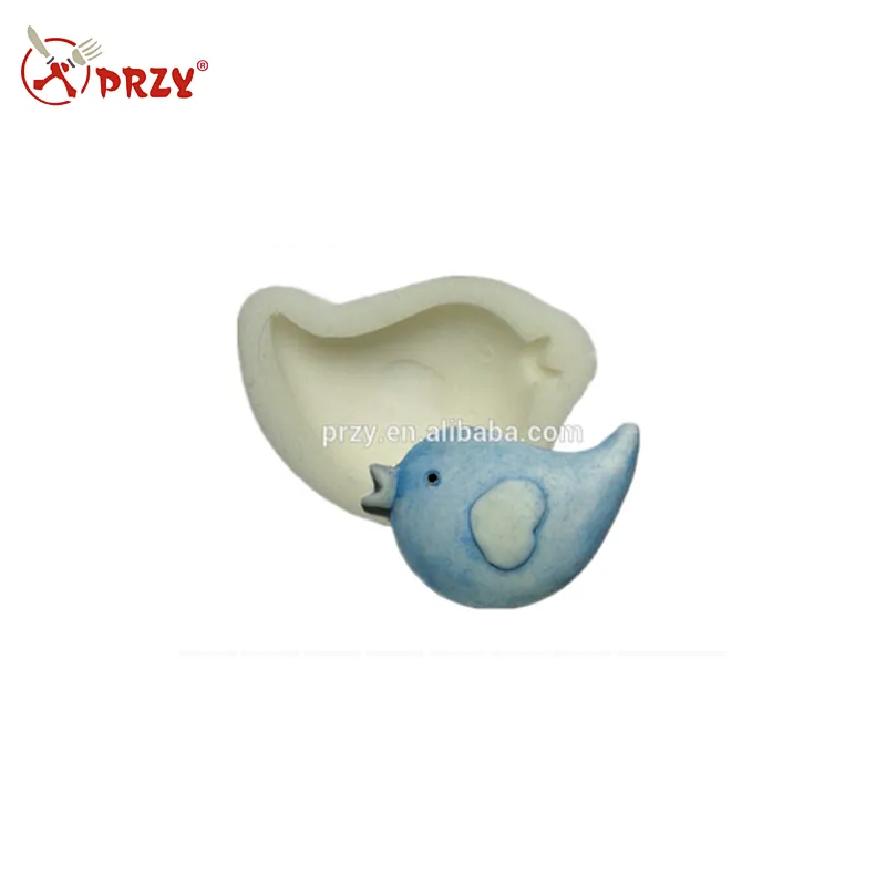 F3151 Food Safe Silicone Mould - Bird - For Sugar & Polymer Clay Crafts Silicone Fondant Mold