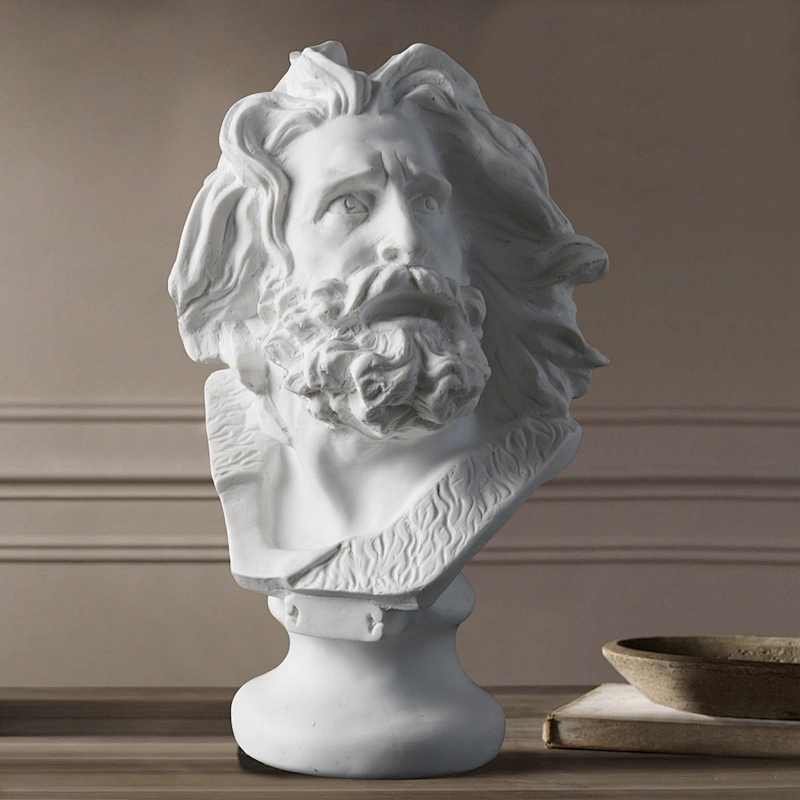 TS0011 Marseillaise Art plaster character avatar silicone mold for house decoration