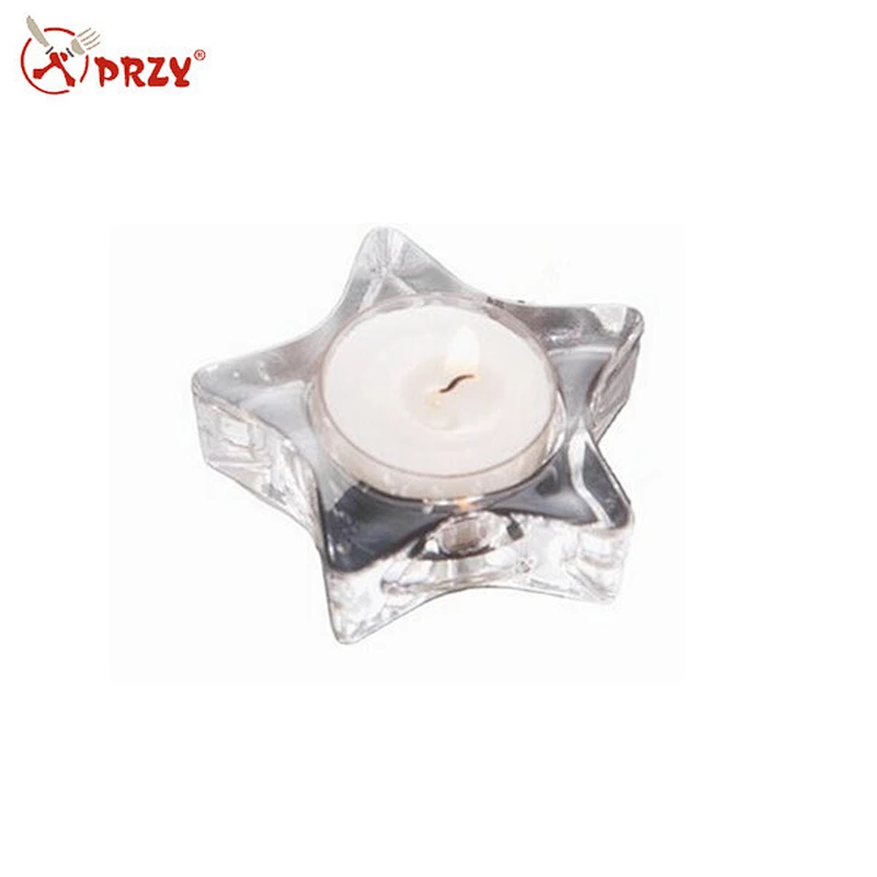 Cement concrete glass star candle holder silicone mold