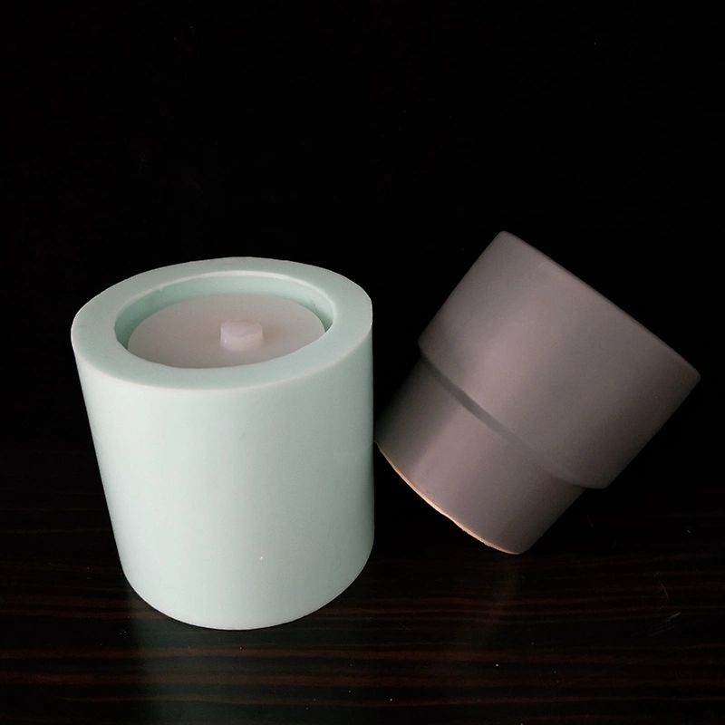 Round shape Concrete Cement Flower Pot DIY Creative Green Plant silicone mold