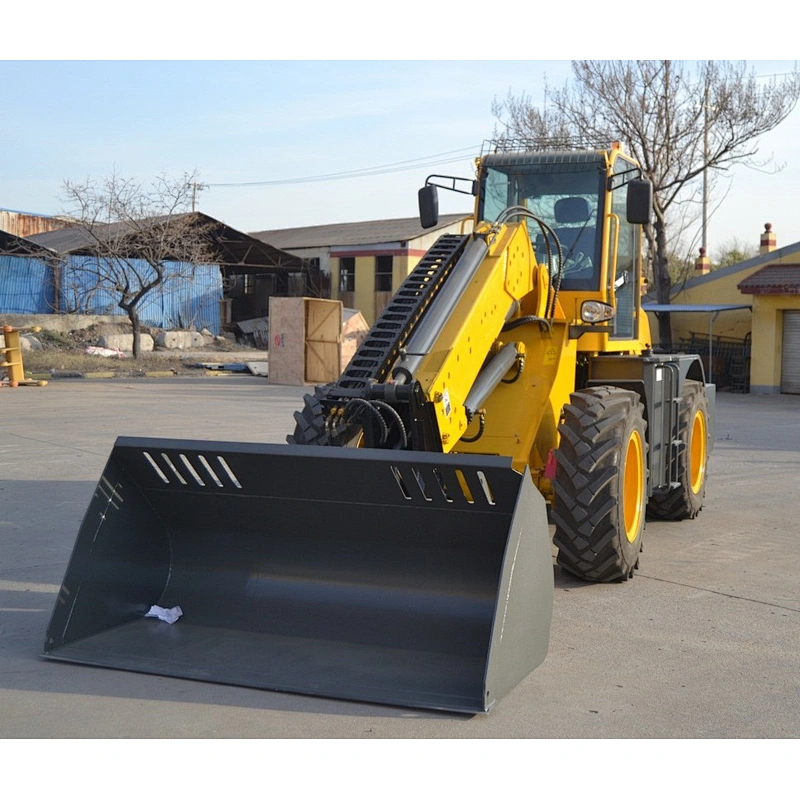 2.5tons rated telescopic wheel loader YFL2500 for sale