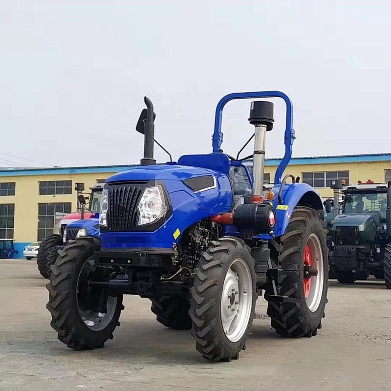 YF904 90HP agriculture tractors with rotary tillage plough