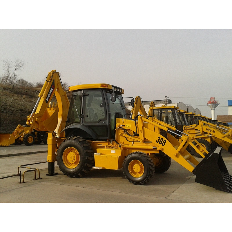 Chinese factory supply backhoe YF388 2.5ton backhoe loader for sale