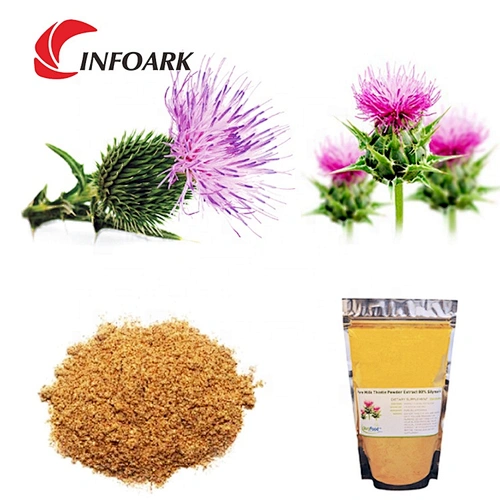 CAS 65666-07-1 Water Soluble Milk Thistle Extract Silymarin Extract Powder