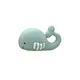 natural rubber whale bath toy
