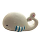 natural rubber whale bath toy