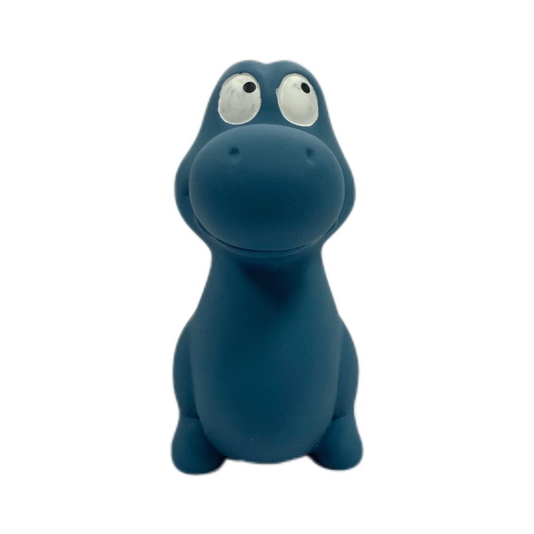 Bule natural latex dinosaur baby teether toy