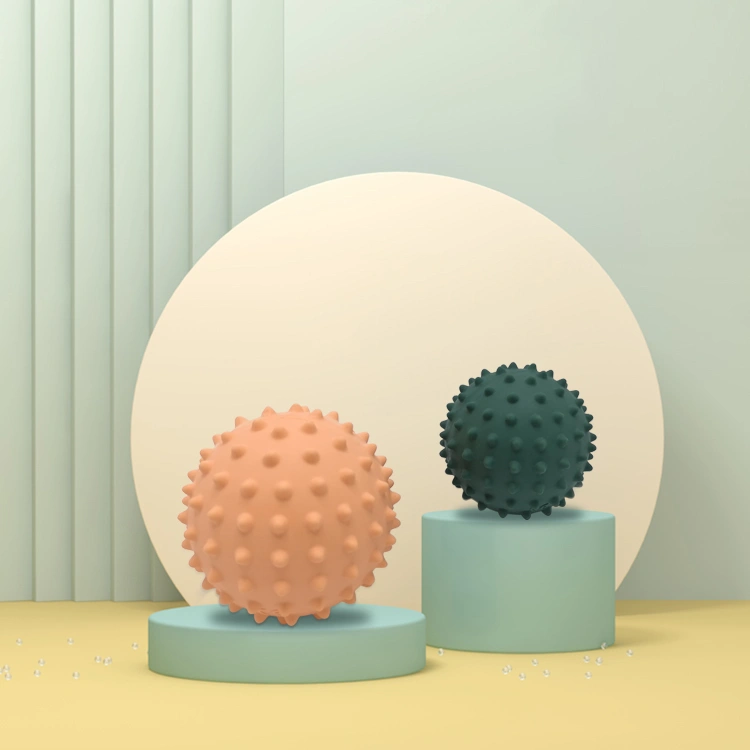natural latex sensory toy for teething