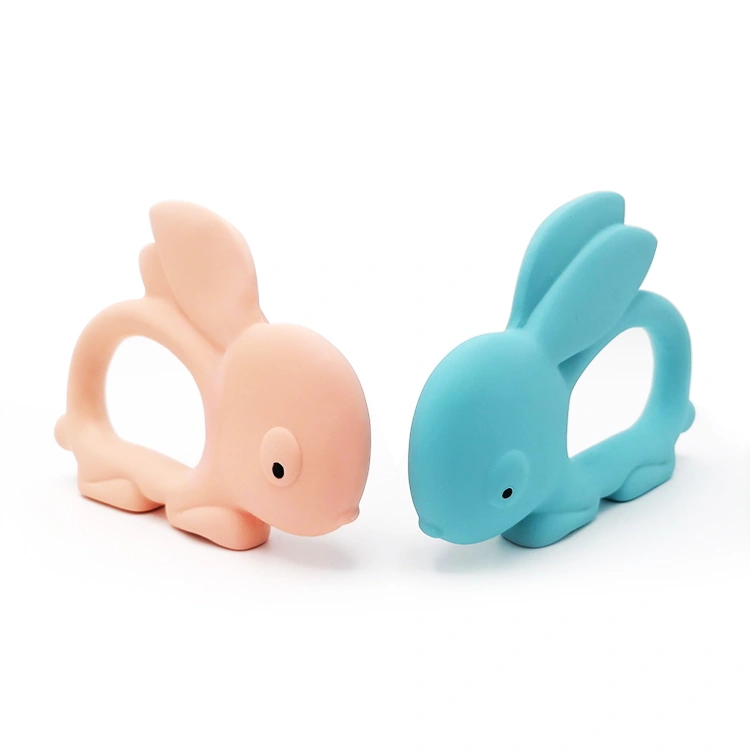 sensory bunny teether for infants