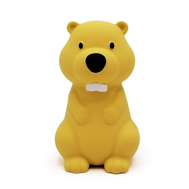 eco-friendly marmot bath toy for babies