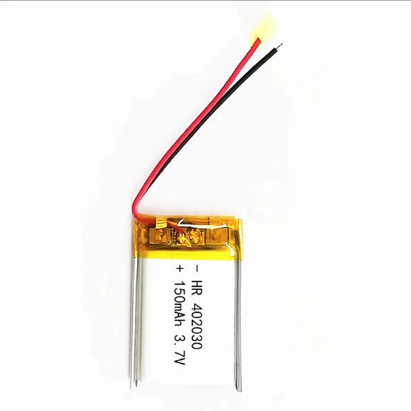 150mAh 3.7v Li Polymer Battery 402030 Rechargeable Polymer Battery