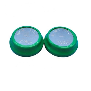 Nimh button cell B80H 1.2V 80mAh button battery rechargeable ni-mh button cells for timer electronic calendar