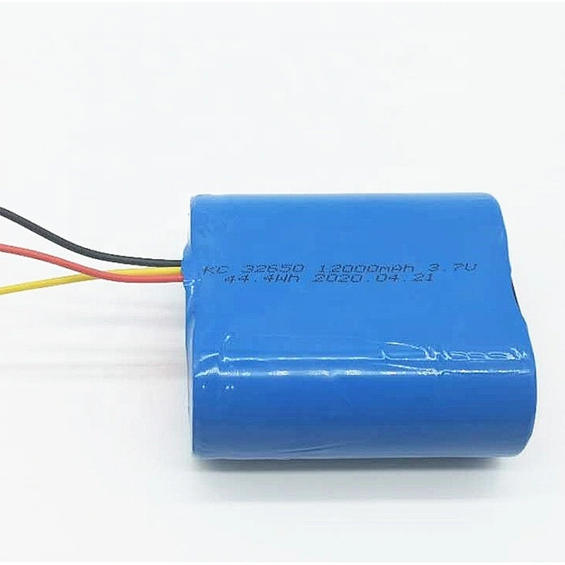 High capacity li-ion battery pack 3.7V 12Ah 44.4wh rechargeable 32650 12000 mah lithium ion battery packs