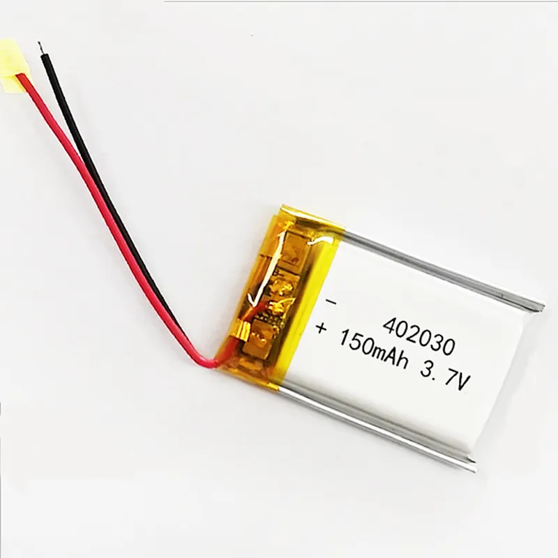 150mAh 3.7v Li Polymer Battery 402030 Rechargeable Polymer Battery