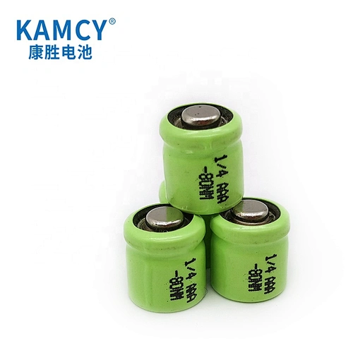 mini battery 1/4AAA 80mAh 1.2V  rechargeable ni-mh batteries 80mAh