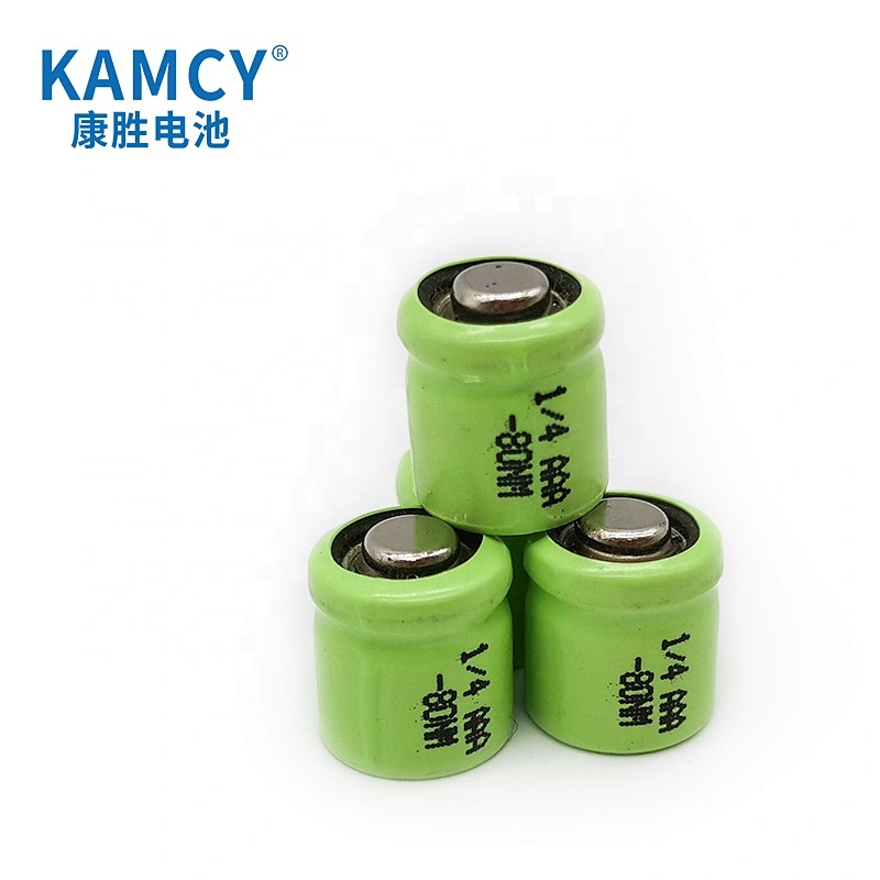 mini battery 1/4AAA 80mAh 1.2V  rechargeable ni-mh batteries 80mAh