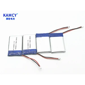 Rechargeable  603040 Li-po battery 3.7V 800mAh lithium polymer battery with long cycle life