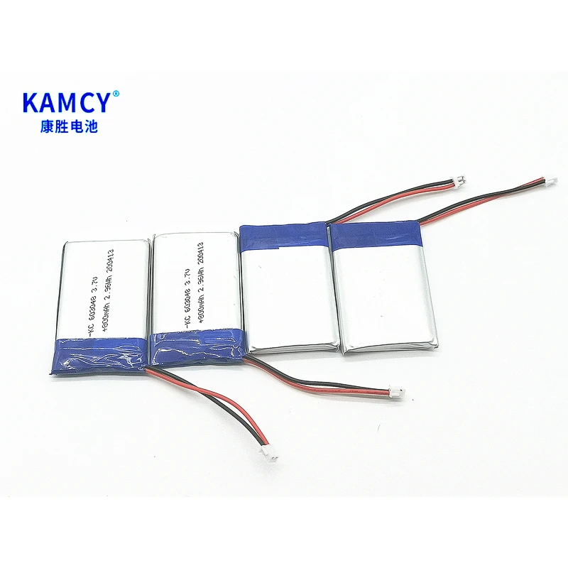Rechargeable  603040 Li-po battery 3.7V 800mAh lithium polymer battery with long cycle life