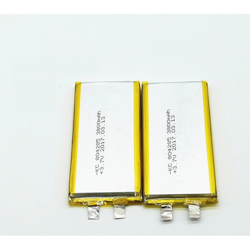 Rechargeable 3.7V lithium polymer battery 3800mAh high discharge rate 804285 li-po batteries