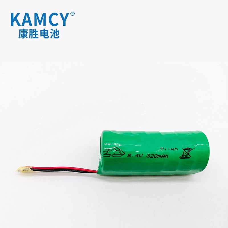 8.4V battery pack nimh button battery 330H 320mah 8.4V pack with wires