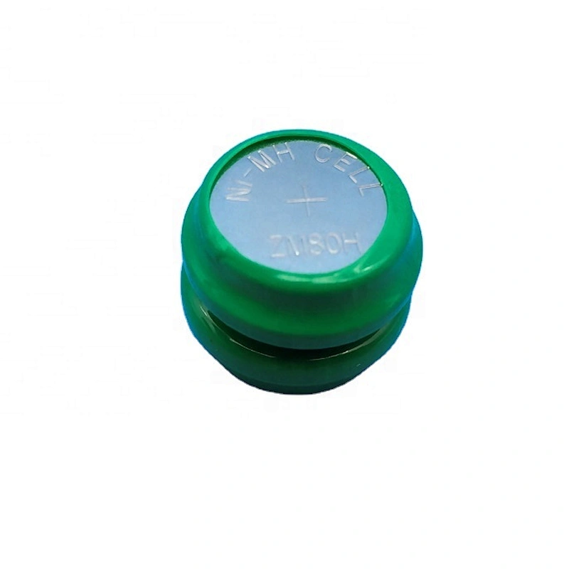 Nimh button cell B80H 1.2V 80mAh button battery rechargeable ni-mh button cells for timer electronic calendar