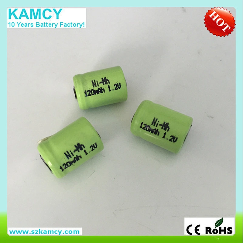 1/3AAA 150 nimh battery 1.2v 150mah rechargeable nickel metal hydride batteries